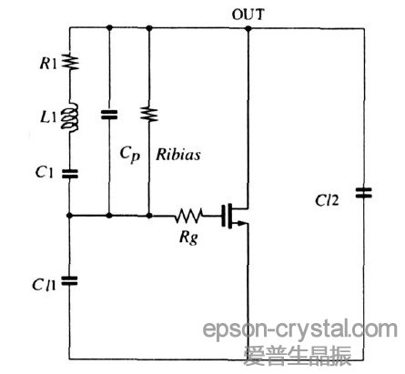 圖2  晶振部分的具體電路。